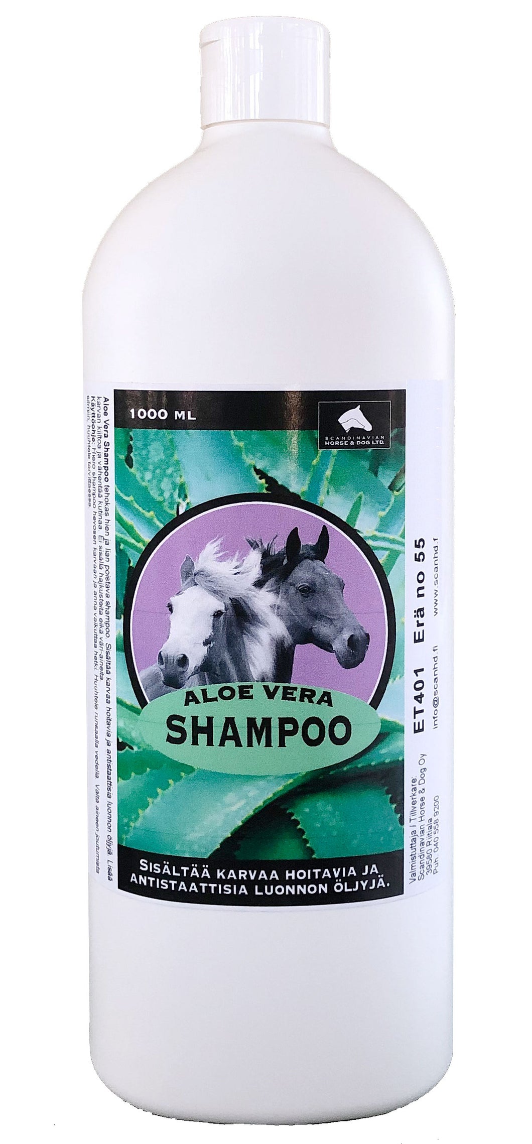 Aloe Vera Shampoo hevosille 1000 ml